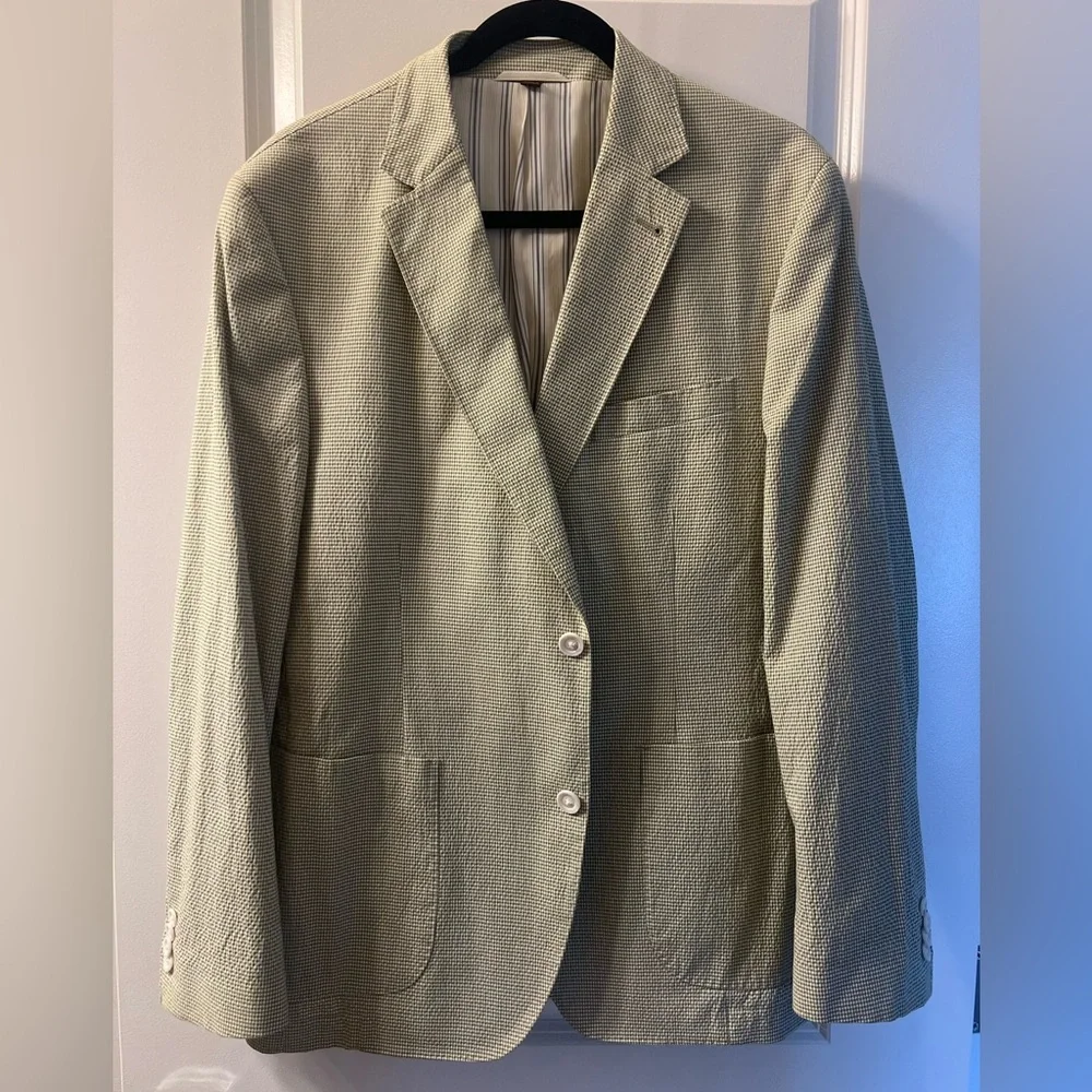 Men’s linen blazer - Picture 1 of 4